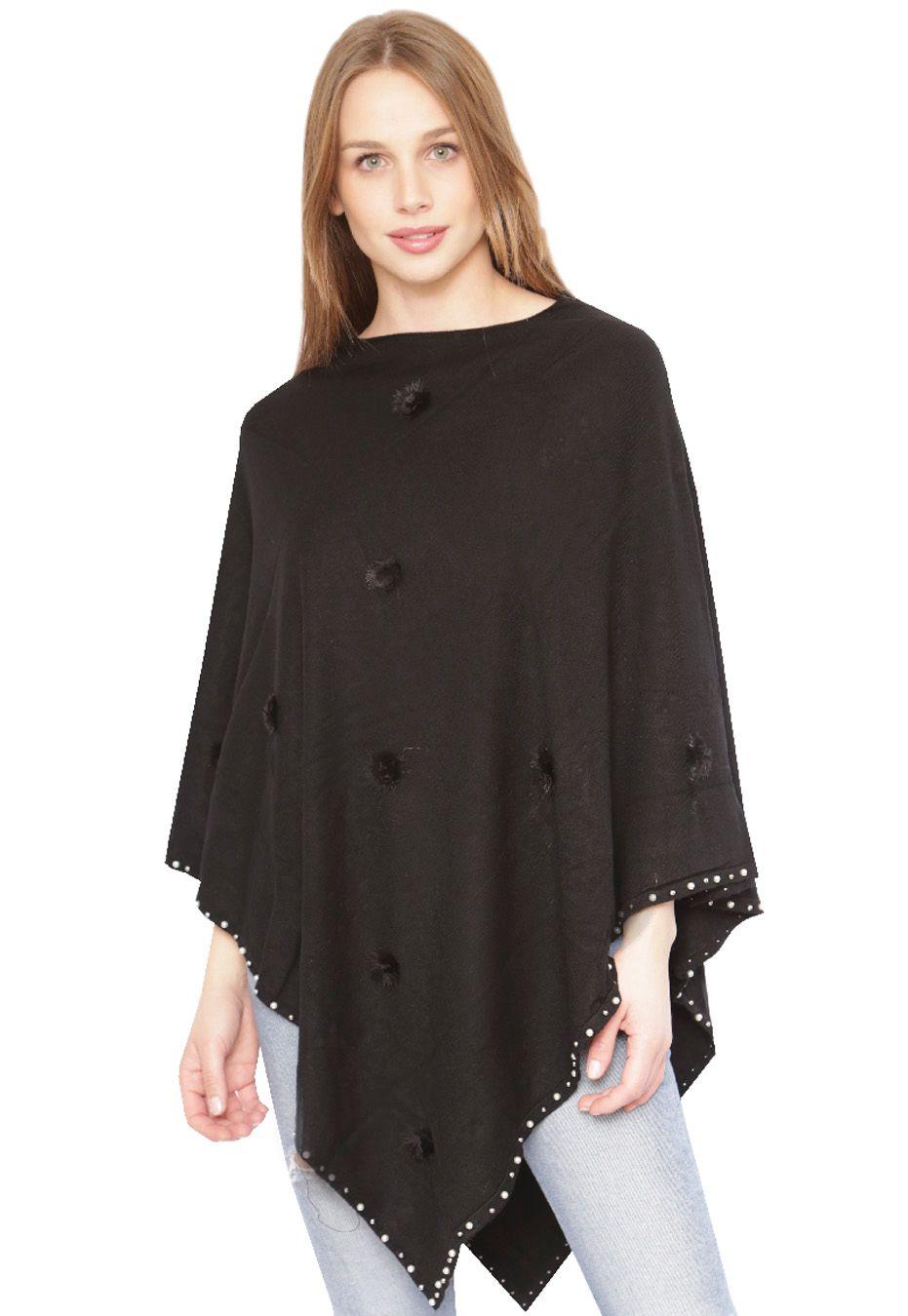 Poncho PO035 Negro-0