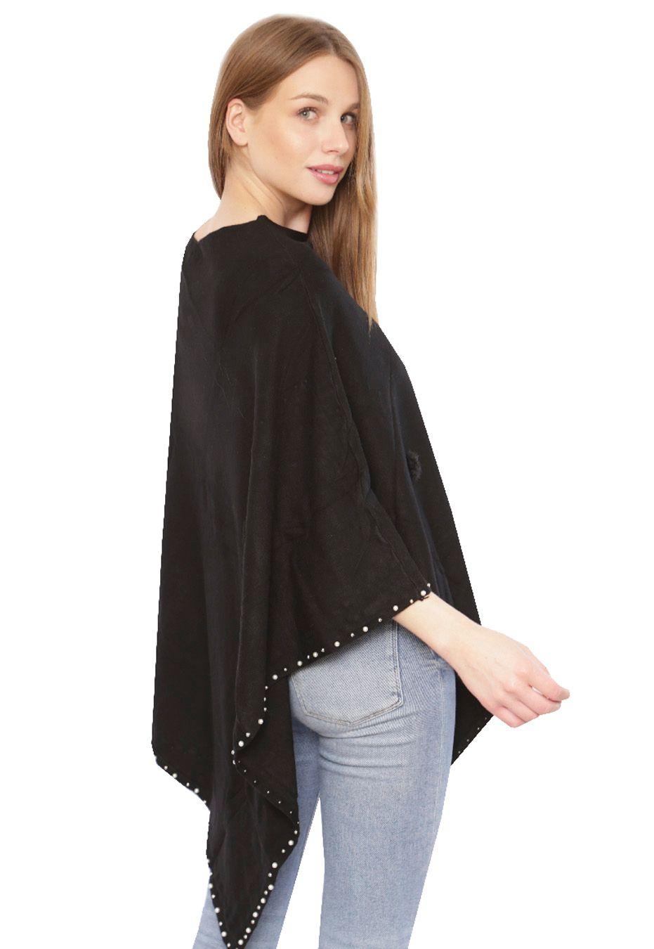 Poncho PO035 Negro-1