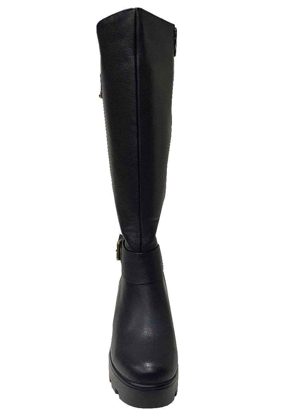Bota Cuero ZAQ09 Negro-2