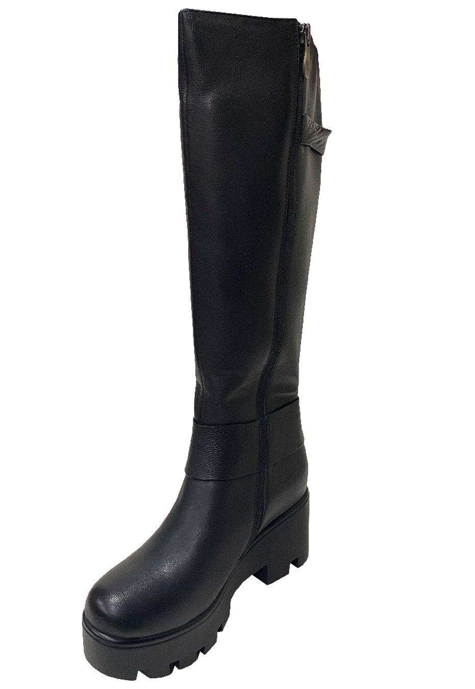 Bota Cuero ZAQ09 Negro-3