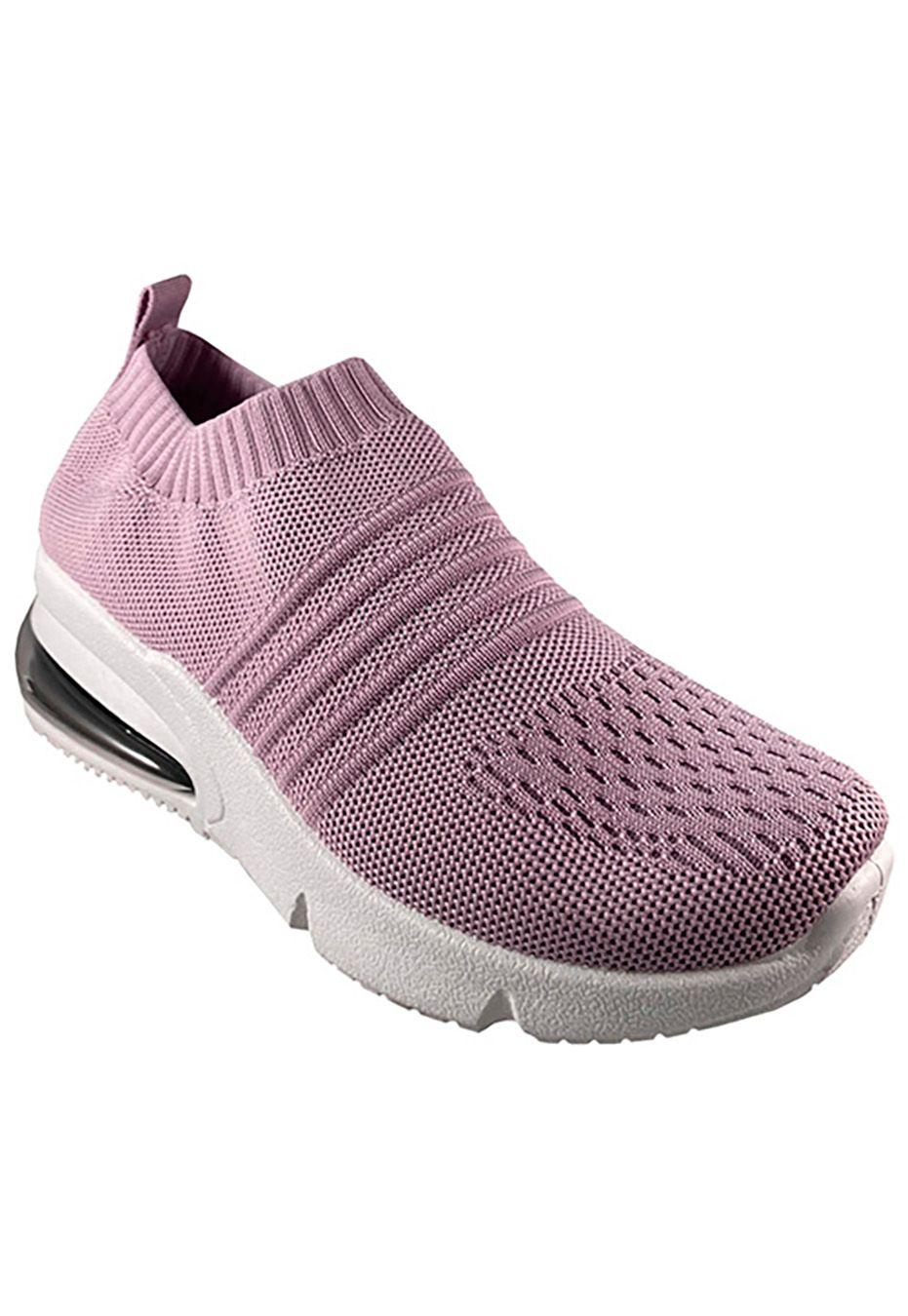Zapatilla Ecocuero  ZAY17 Rosa-1