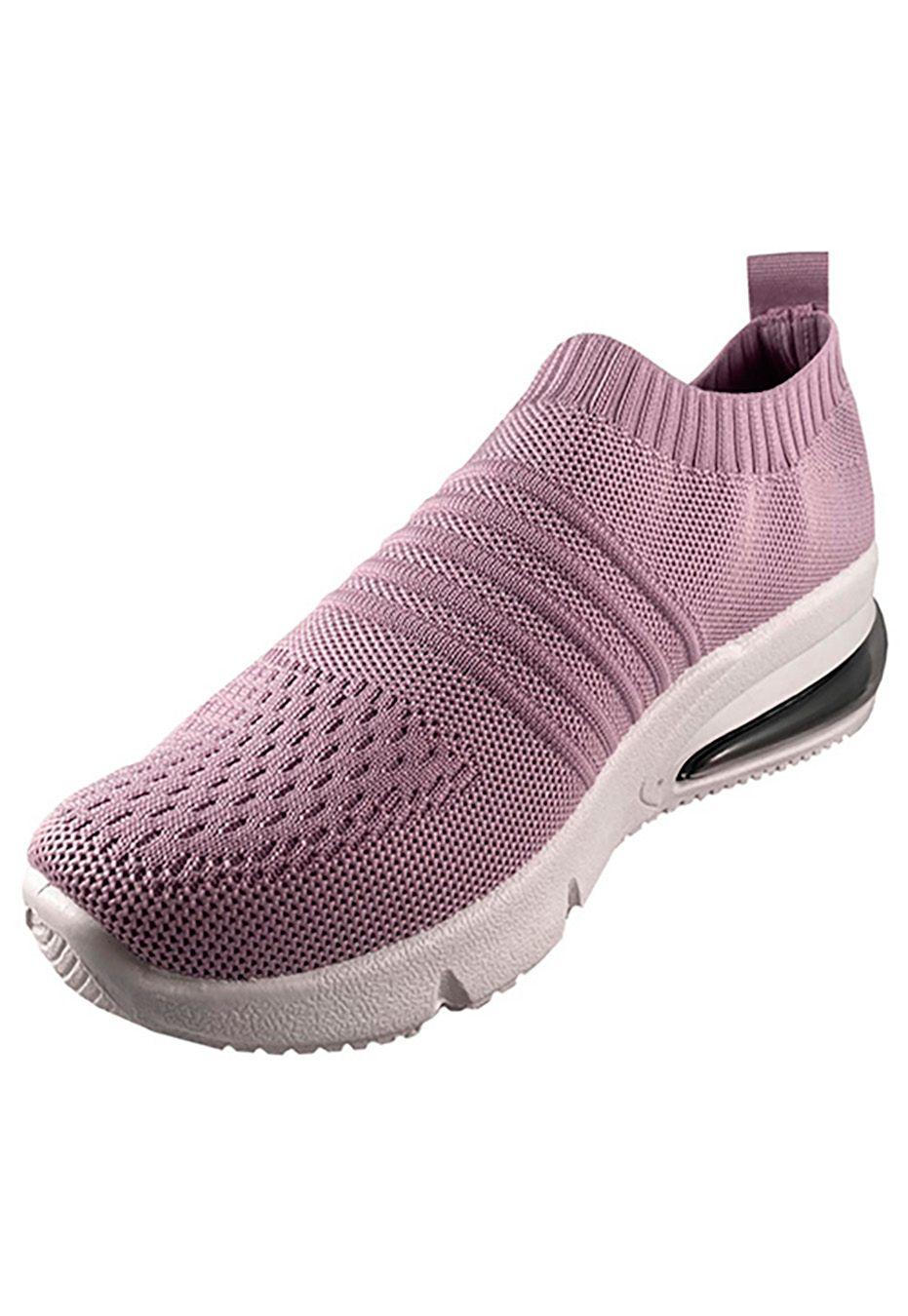 Zapatilla Ecocuero  ZAY17 Rosa-3