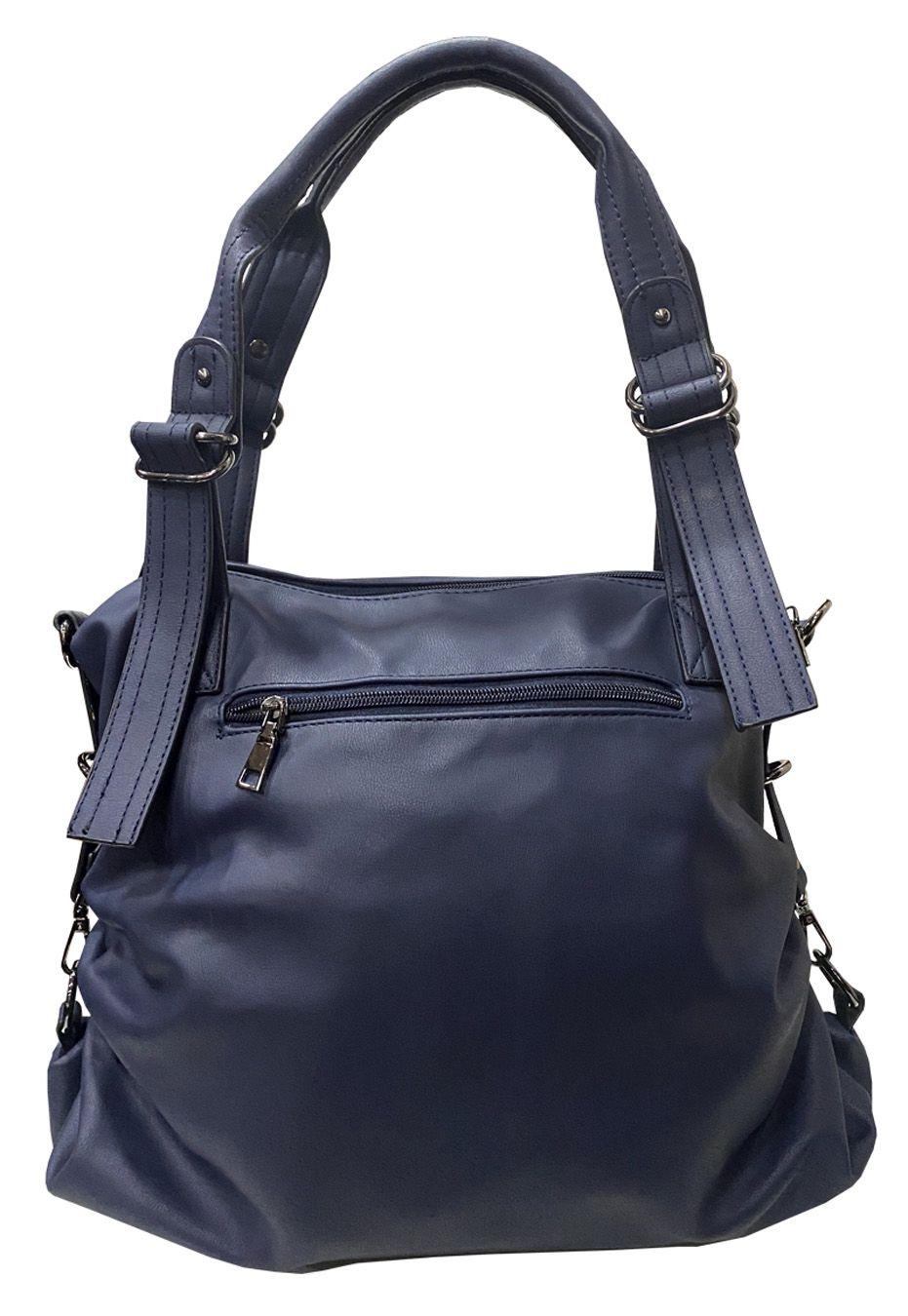 Cartera Cuero Ecológico CRT99 Navy-2