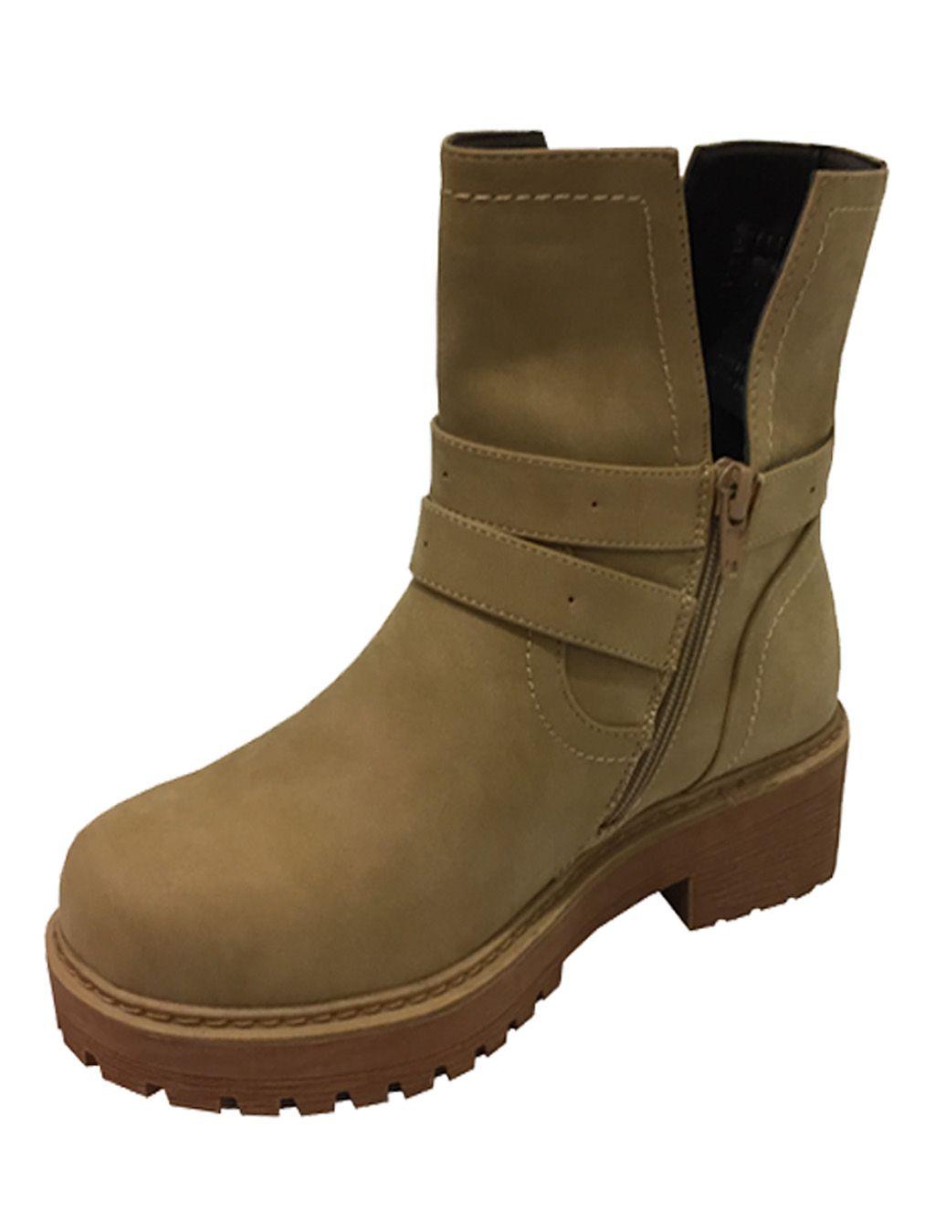Botin Ecocuero ZAT66 Nude-3