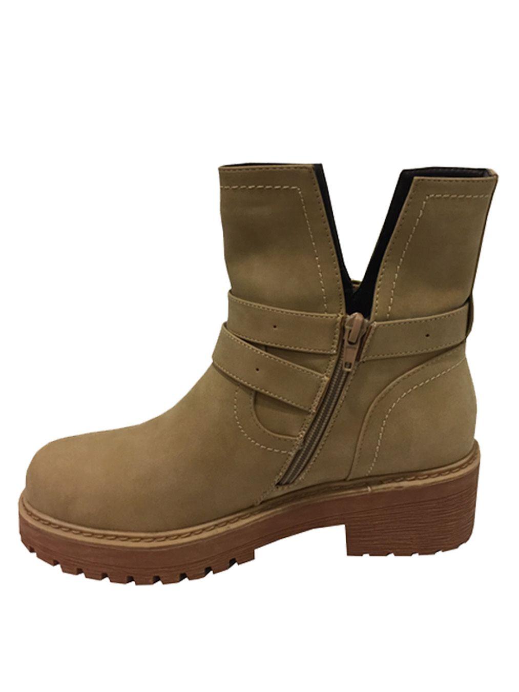 Botin Ecocuero ZAT66 Nude-4