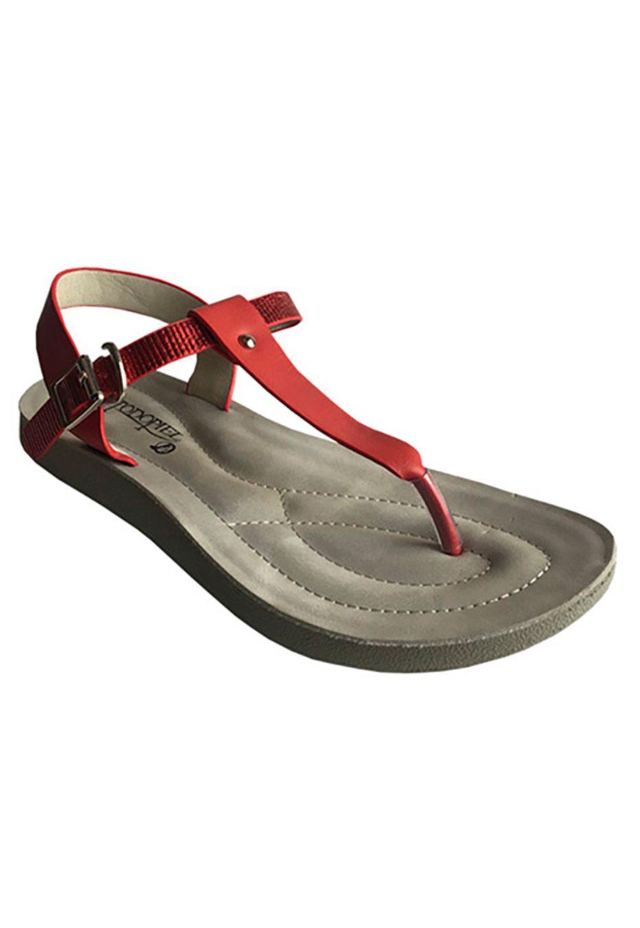Sandalia Ecocuero ZAY55 Rojo-1