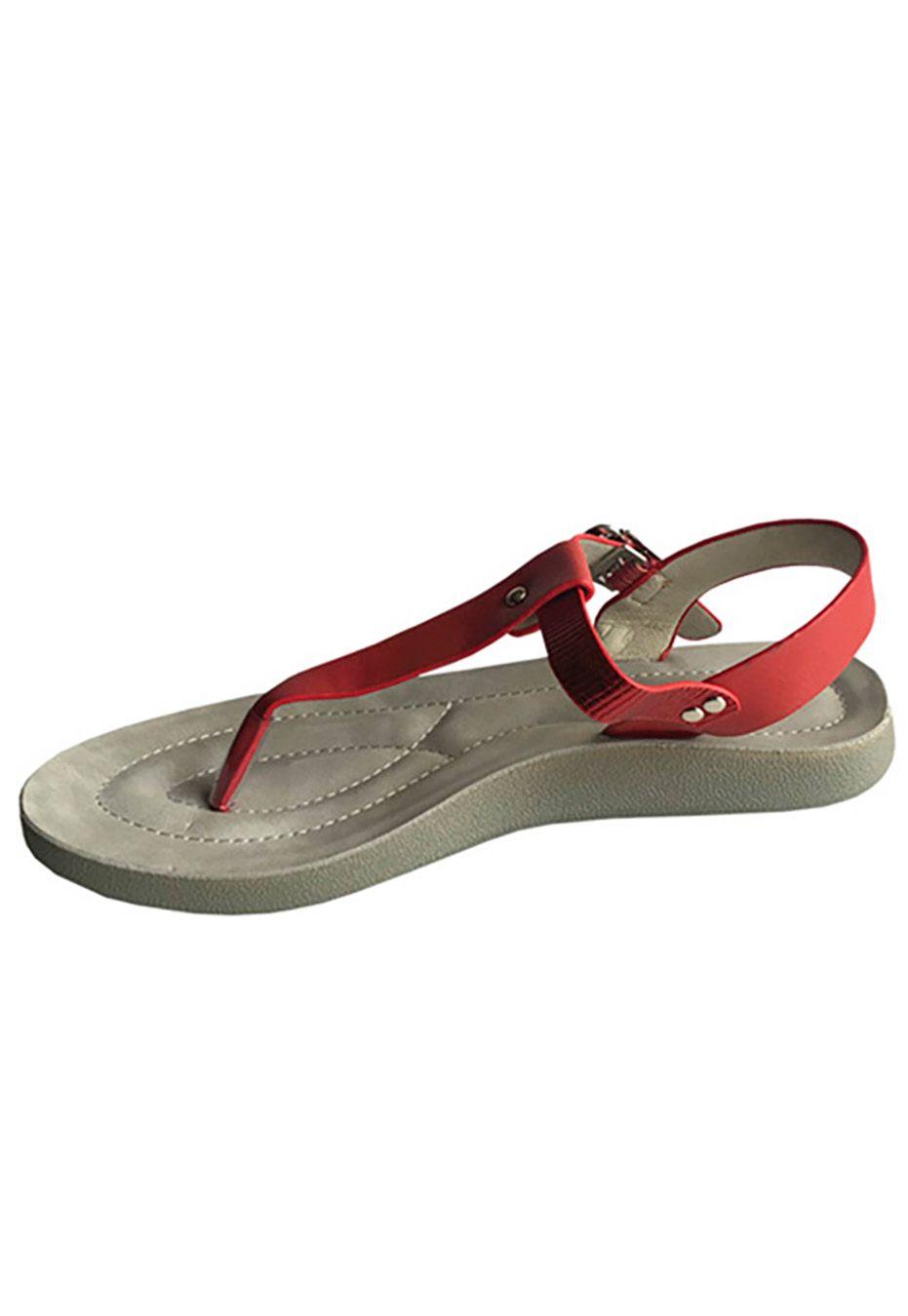 Sandalia Ecocuero ZAY55 Rojo-4