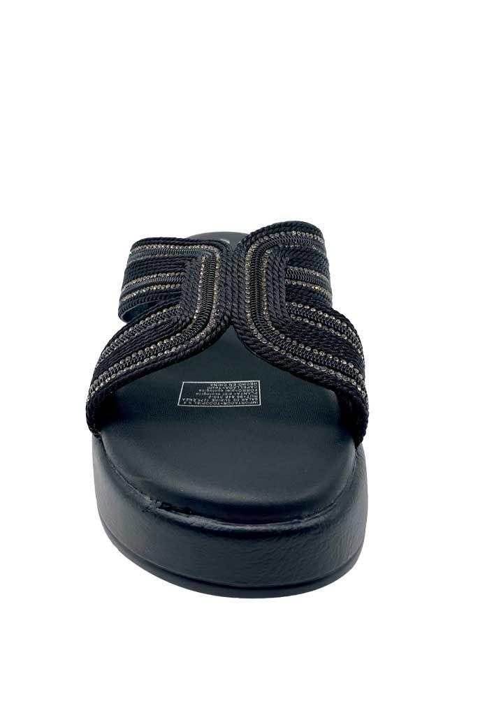 Sandalia Mujer Negro ZB026-2