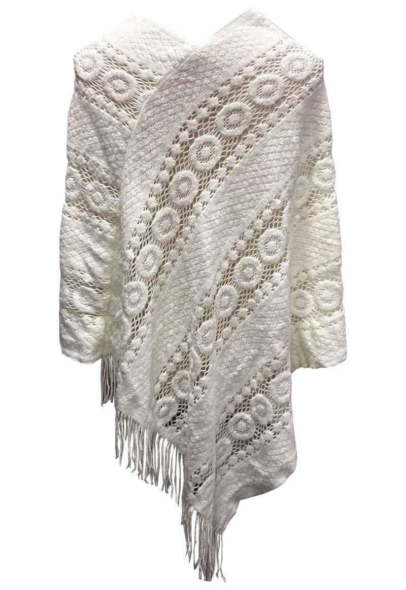 Poncho PO053 Blanco Invierno-1