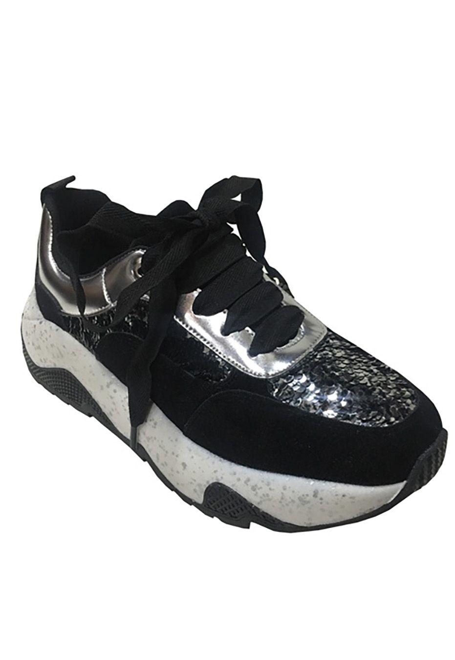 Zapatilla Ecocuero ZAX65 Negro-1