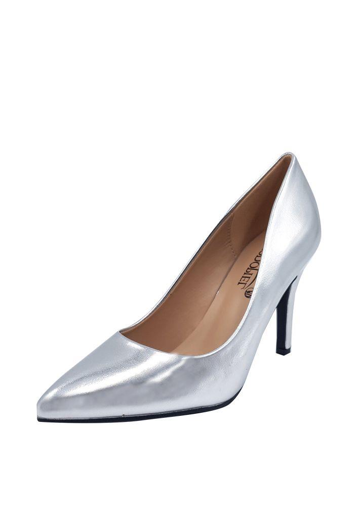 Zapato Reina Ecocuero ZAR06 Plata-3