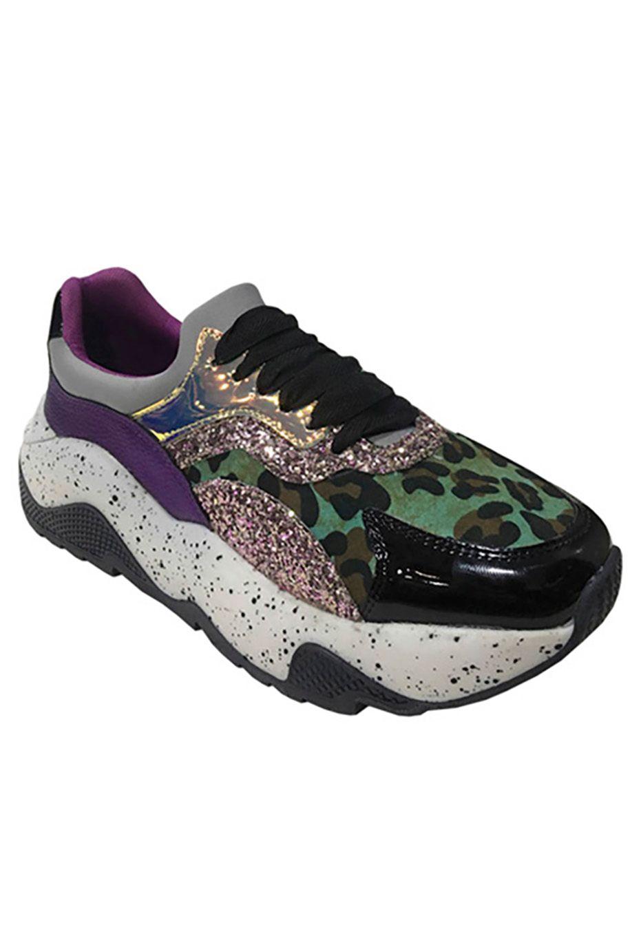 Zapatilla Ecocuero ZAX66 Morado-1