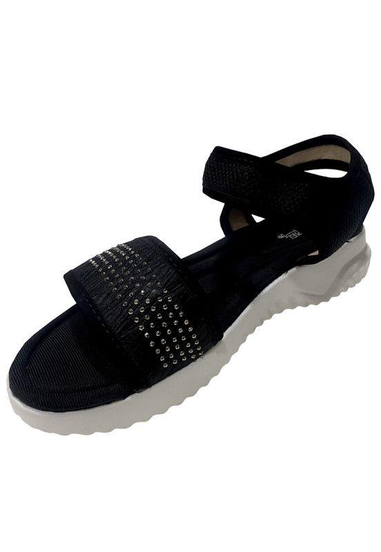Sandalia Tela ZAZ25 Negro-3