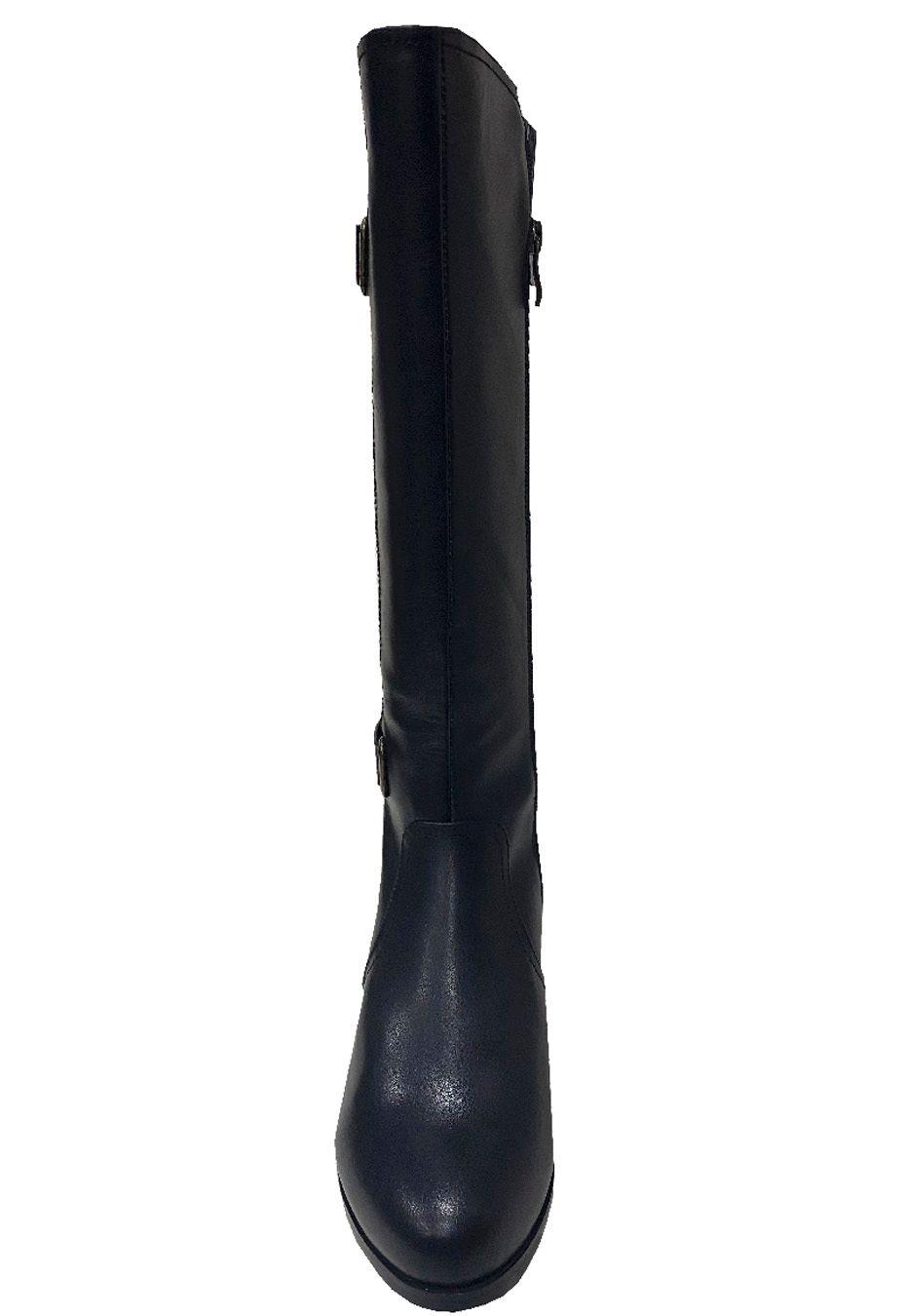Bota Cuero ZAT48 Negro-2