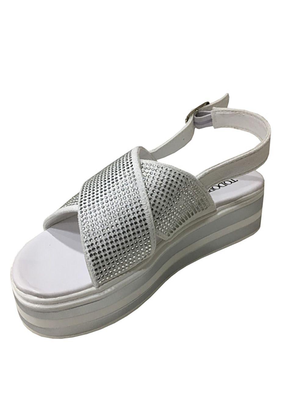 Sandalia Ecocuero  ZAX31 Blanco-3