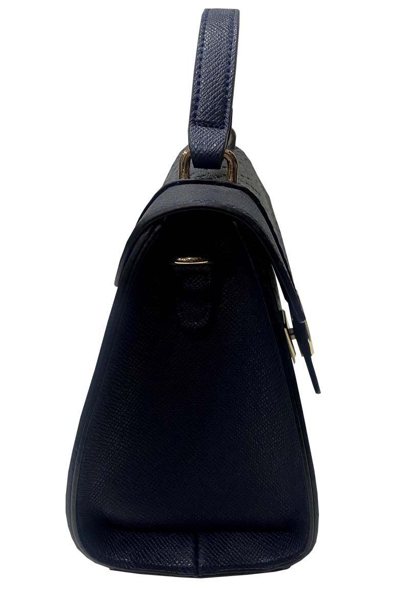 Cartera Cuero Ecológico CRT47 Azul Marino-1