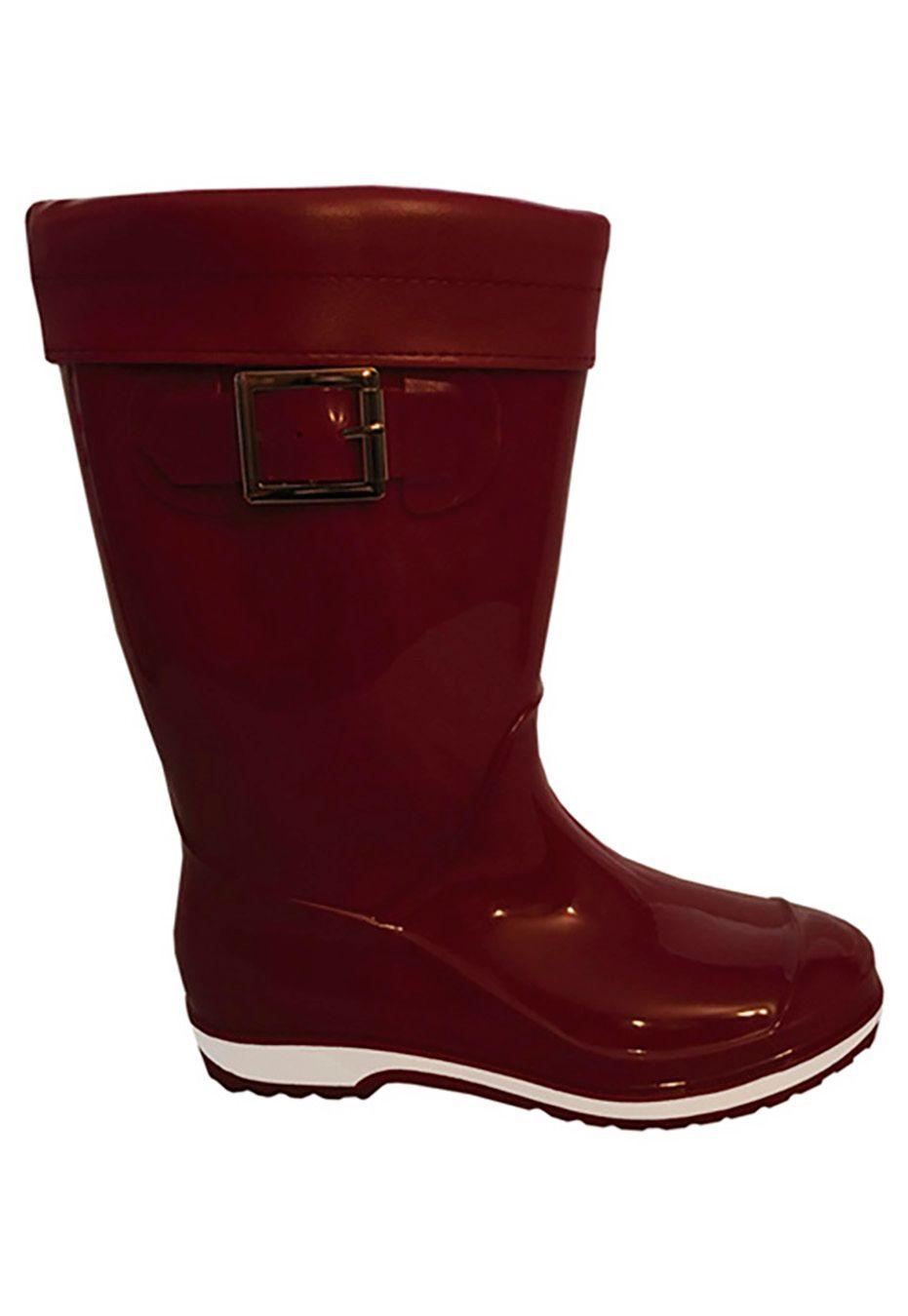 Bota de Agua  Forrada ZAV37 Rojo-0