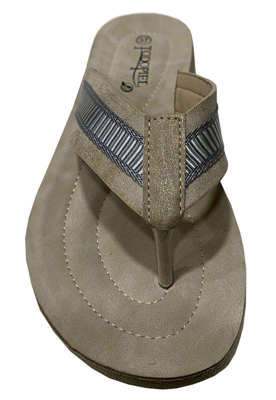 Sandalia Ecocuero ZAZ22 Beige-2