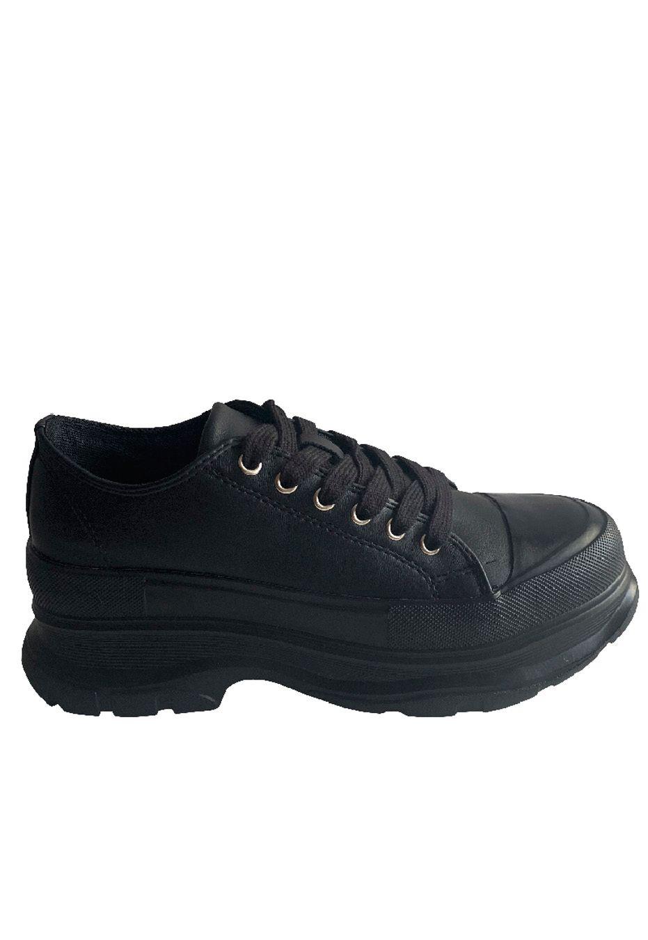 Zapatilla Ecocuero ZAY71 Negro-0