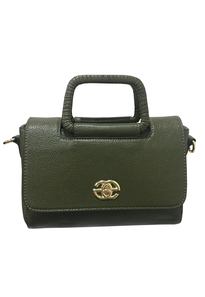 Cartera Cuero Ecológico CRP10 Verde-0