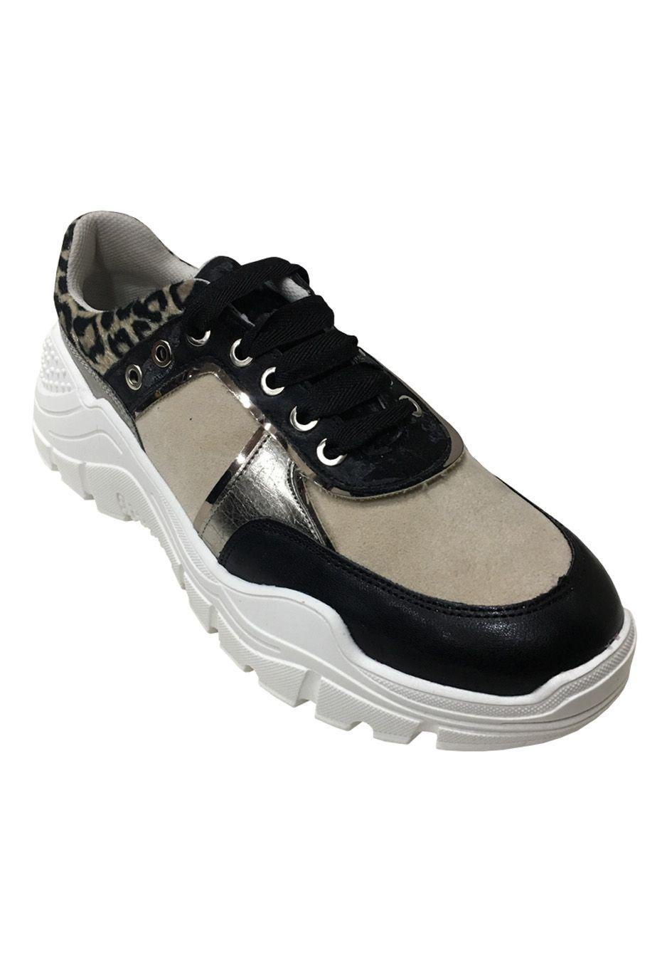 Zapatilla Ecocuero ZAX27 Beige-1