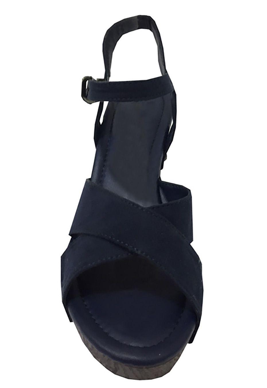 Sandalia Gamuza Ecológica ZAW32 Navy-2