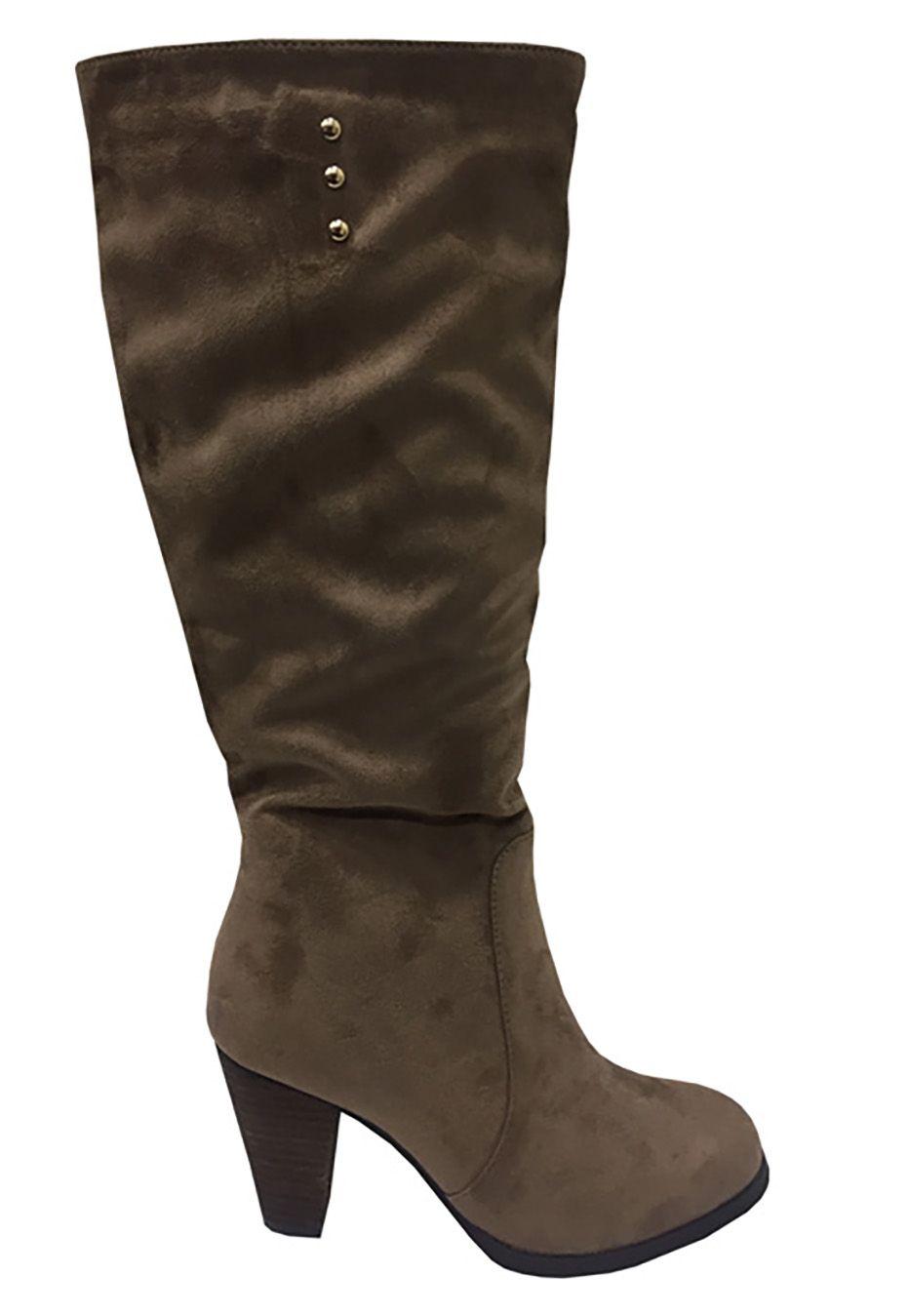 Bota Gamuza Ecológica  ZAV31 Nude-0