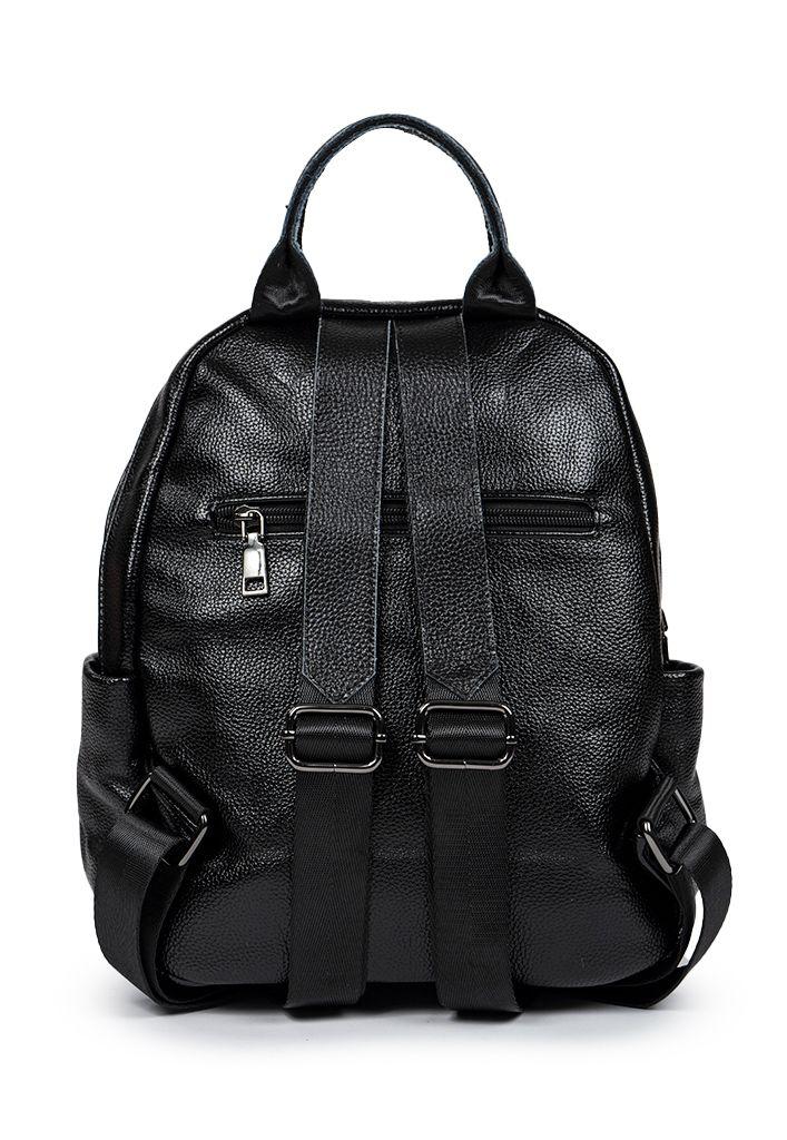 Mochila cuero CRU46 Negro-2