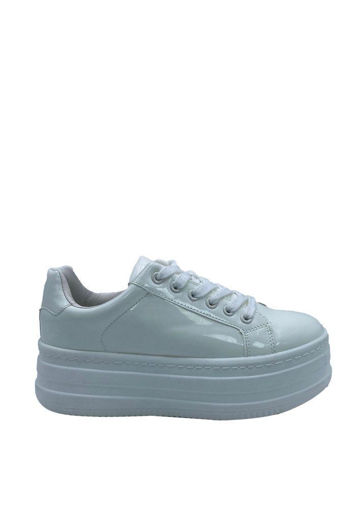 Zapatilla Ecocuero  ZAX44 Blanco-0