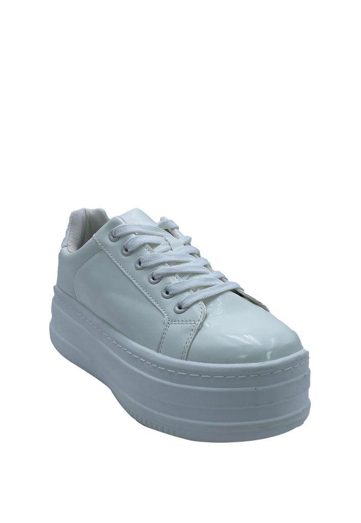 Zapatilla Ecocuero  ZAX44 Blanco-1