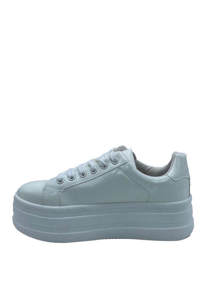 Zapatilla Ecocuero  ZAX44 Blanco-4