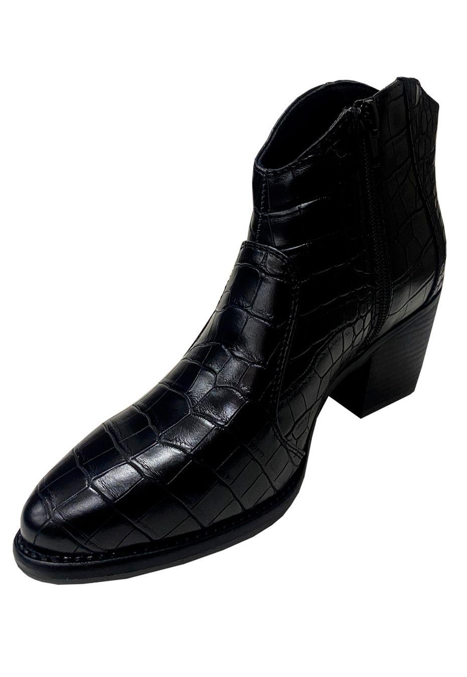 Botín Ecocuero ZAZ12 Negro-3