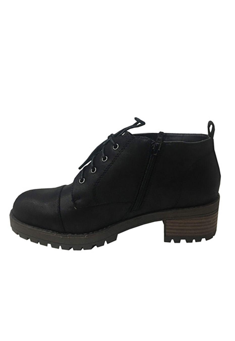 Botín Ecocuero ZAW99 Negro-4
