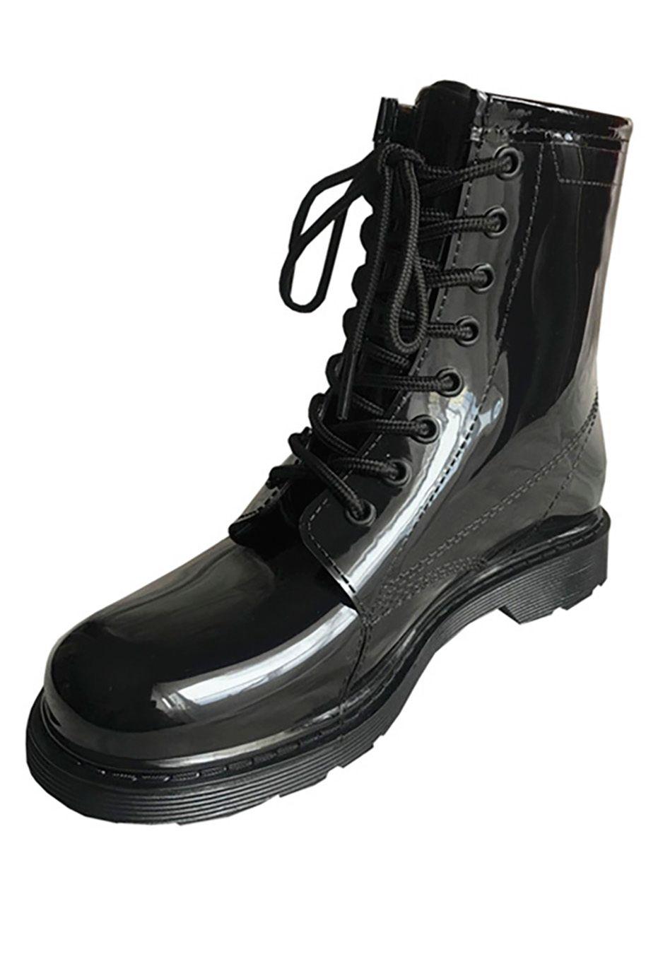 Botín de Agua con Chiporro  ZAX55 Negro-3