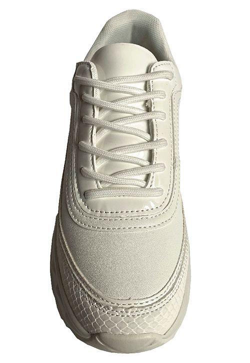 Zapatilla Ecocuero ZAY73 Blanco-2