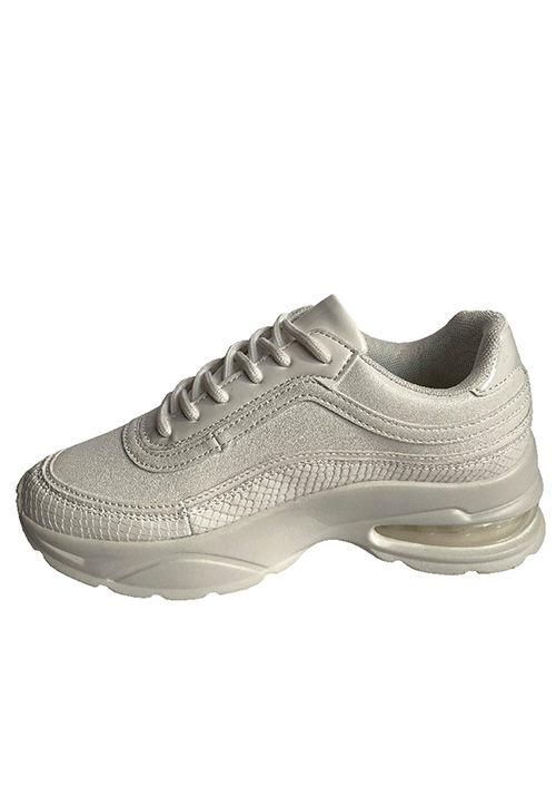 Zapatilla Ecocuero ZAY73 Blanco-4