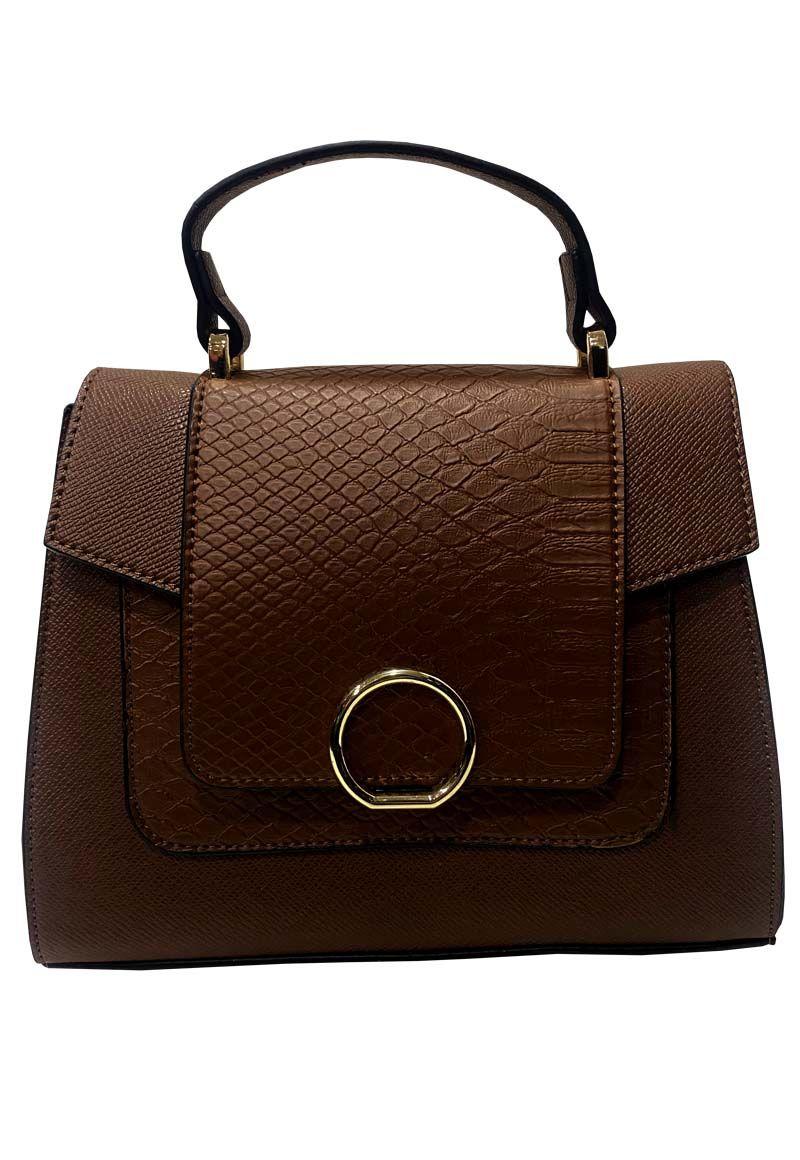 Cartera Cuero Ecológico CRT47 Café-0