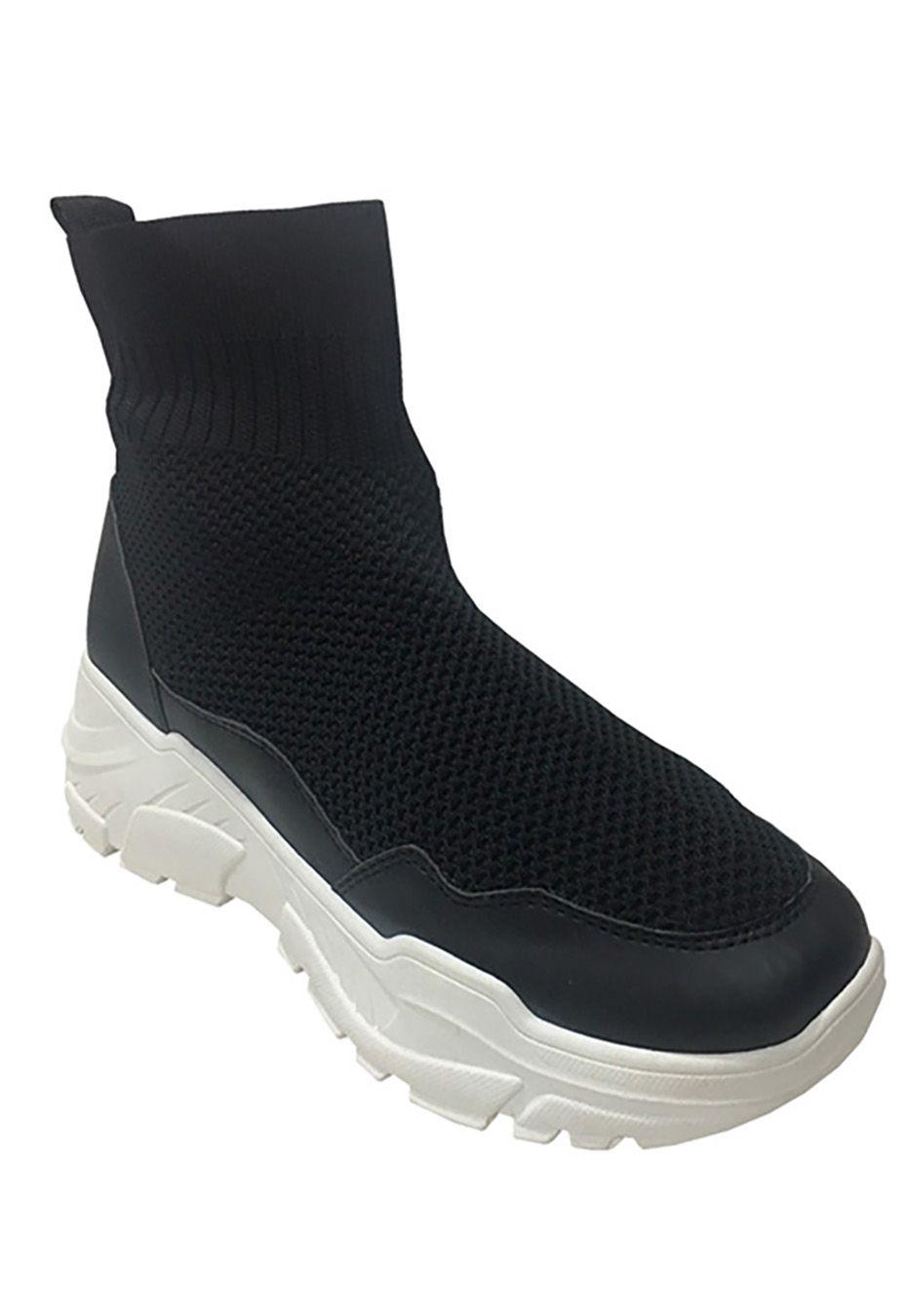 Zapatilla de Tela  ZAX12 Negro-1