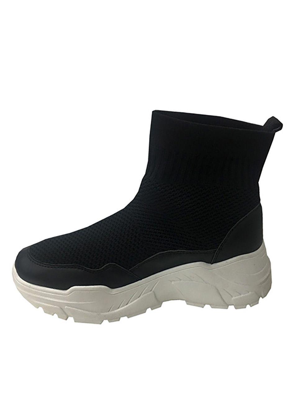 Zapatilla de Tela  ZAX12 Negro-4