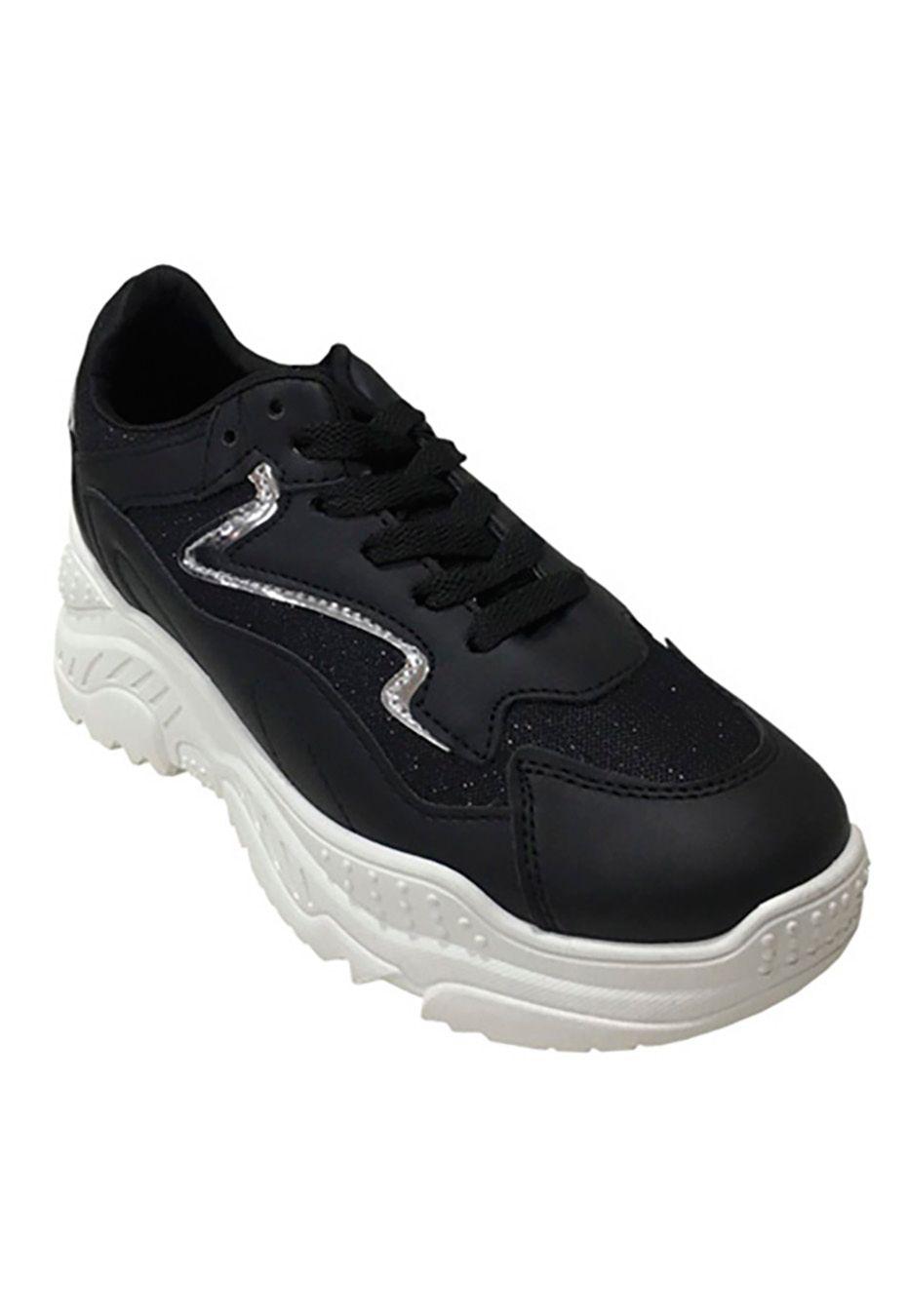 Zapatilla Ecocuero ZAX22 Negro-1