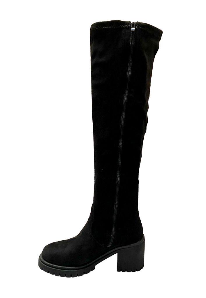 Bota Gamuza Ecológica ZAZ99 Negro-4