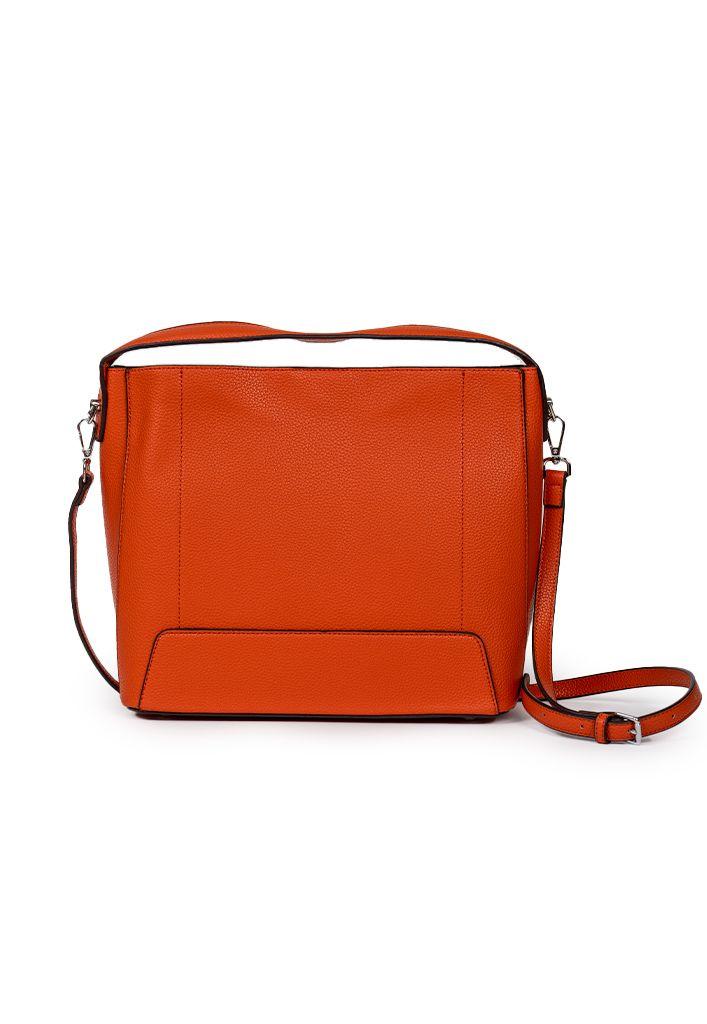 Cartera ecocuero CRU95 Naranja-3