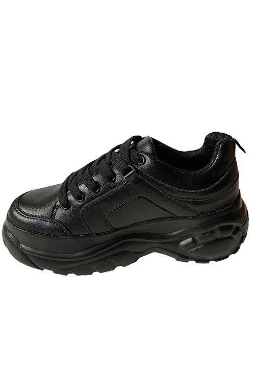 Zapatilla Ecocuero ZAY74 Negro-4