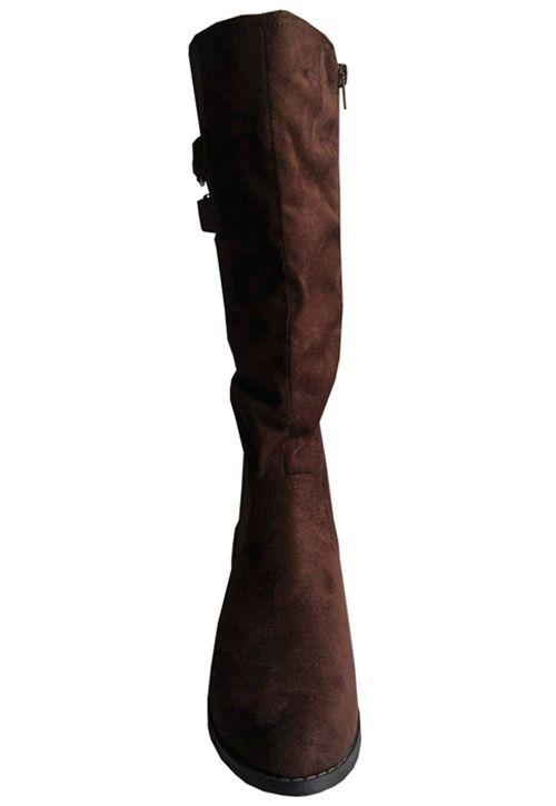Bota Gamuza Ecológica ZAX75 Chocolate-2