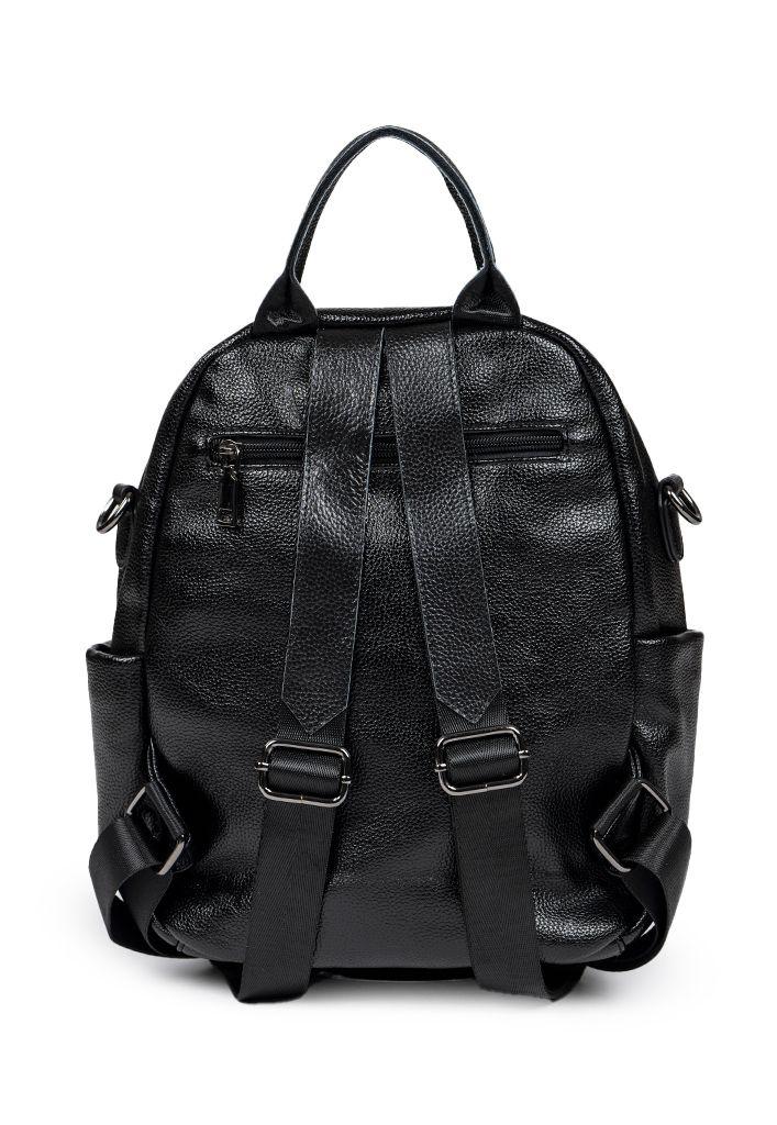 Mochila cuero CRU44 Negro-2