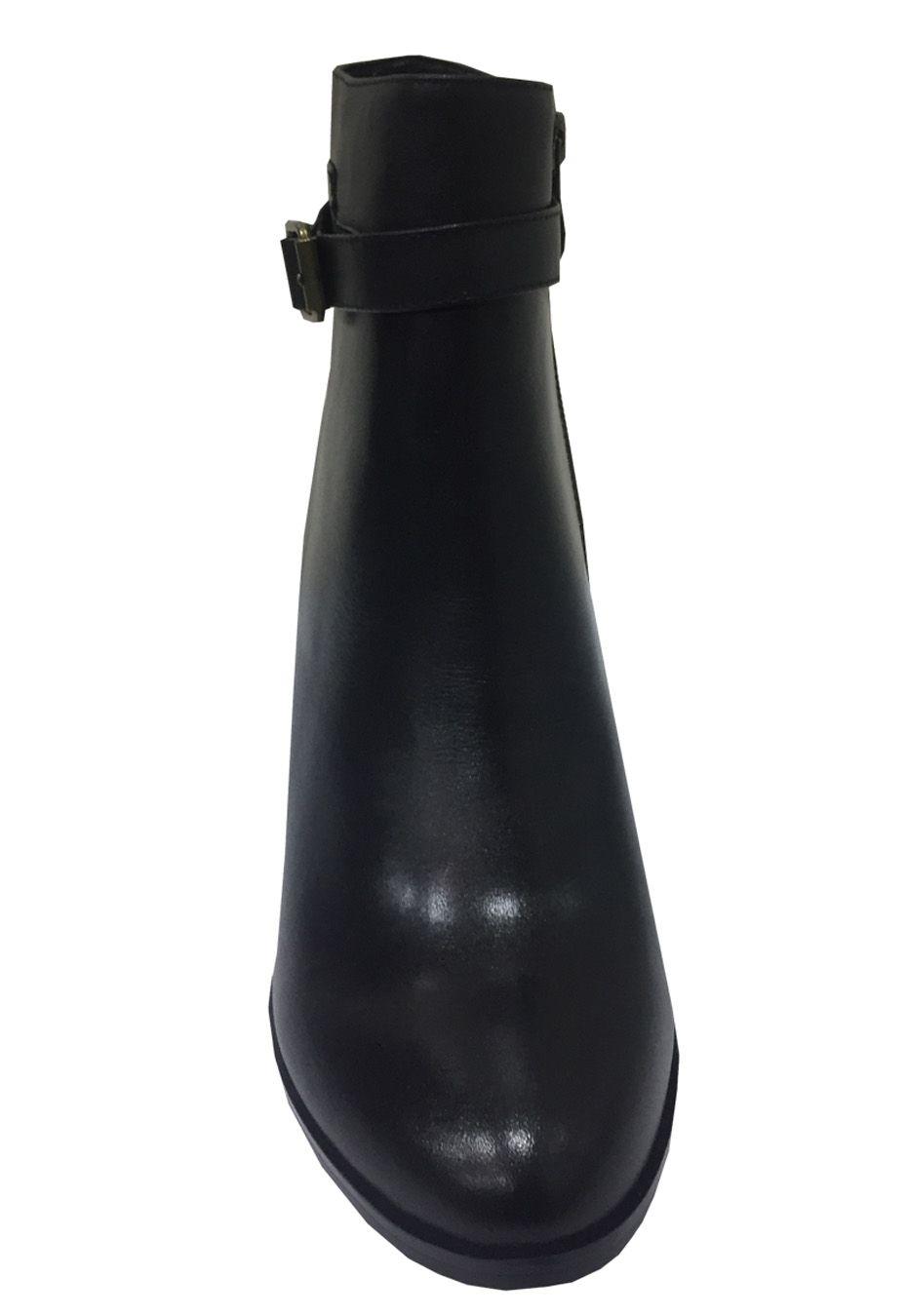 Botín Cuero ZAR93 Negro-2