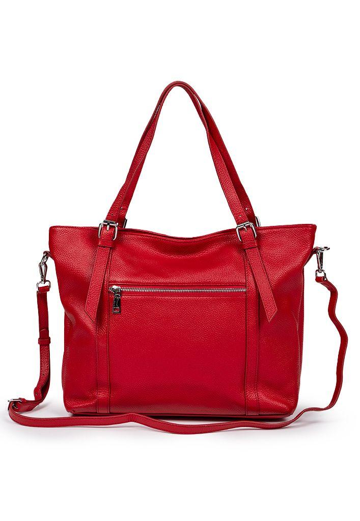 Cartera cuero CRU86 Rojo-2