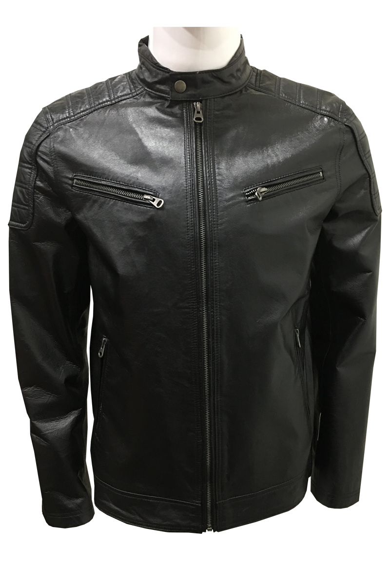 Chaqueta Cuero CHF88 Negro-0