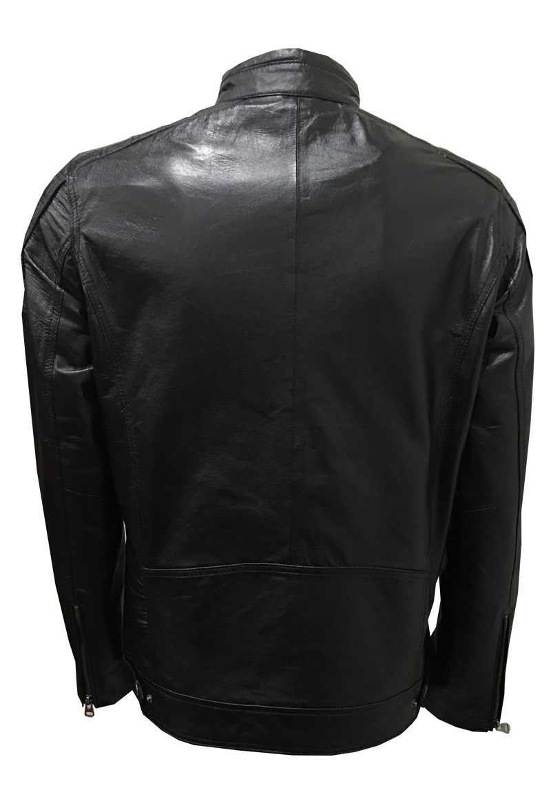 Chaqueta Cuero CHF88 Negro-1