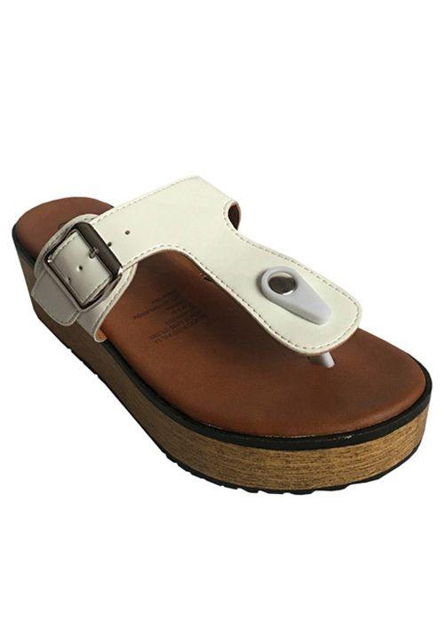 Sandalia Ecocuero ZAY32 Blanco-1
